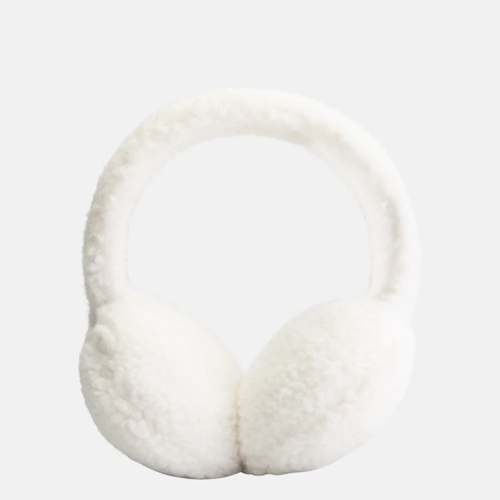 Nikkie Galmey ski earmuffs snow white bij Duifhuizen