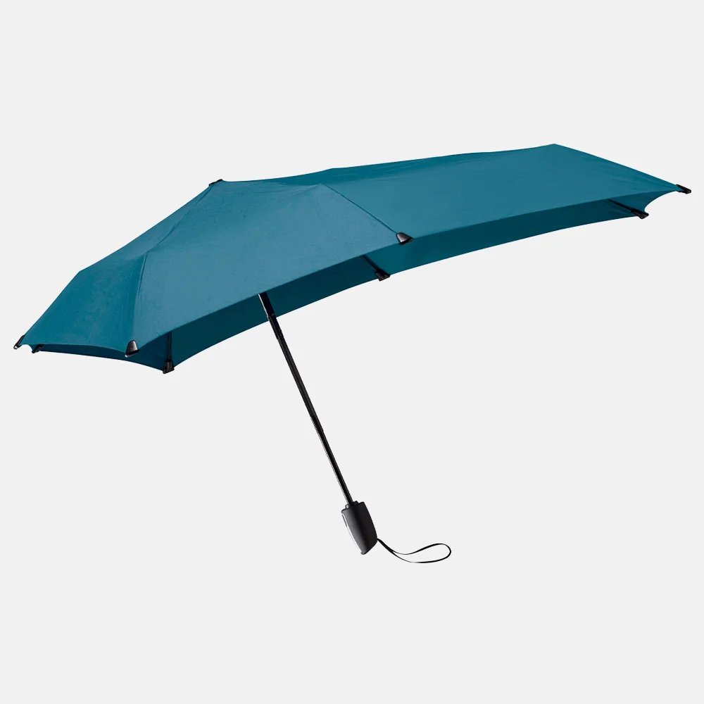 Senz automatic foldable stormparaplu lyons blue