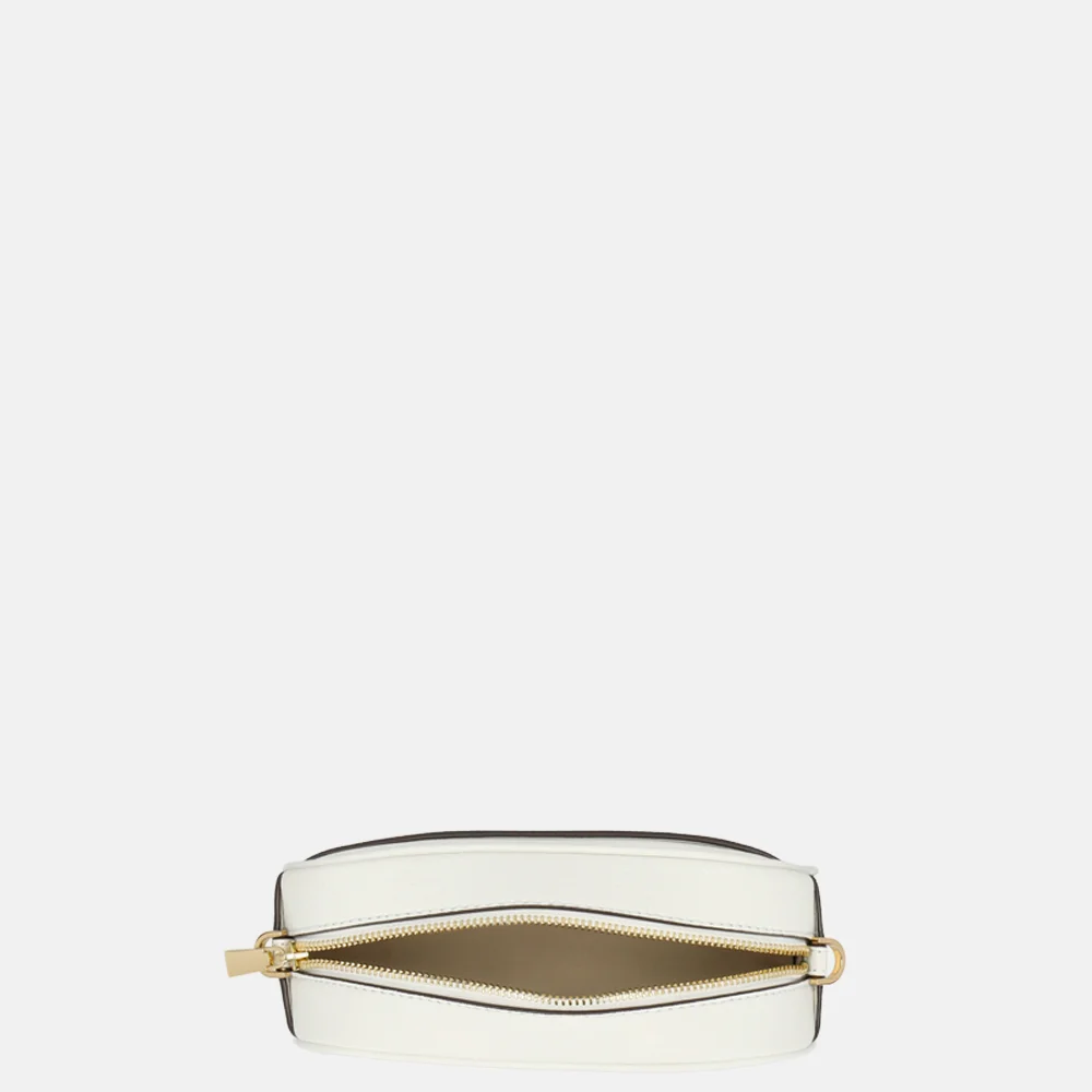 Michael Kors Jet set crossbody tas optic white bij Duifhuizen