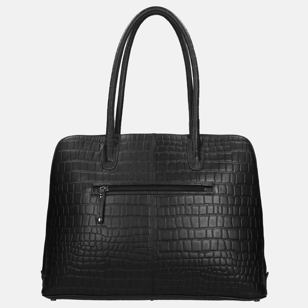 Berba Laguna shopper 15 inch black bij Duifhuizen