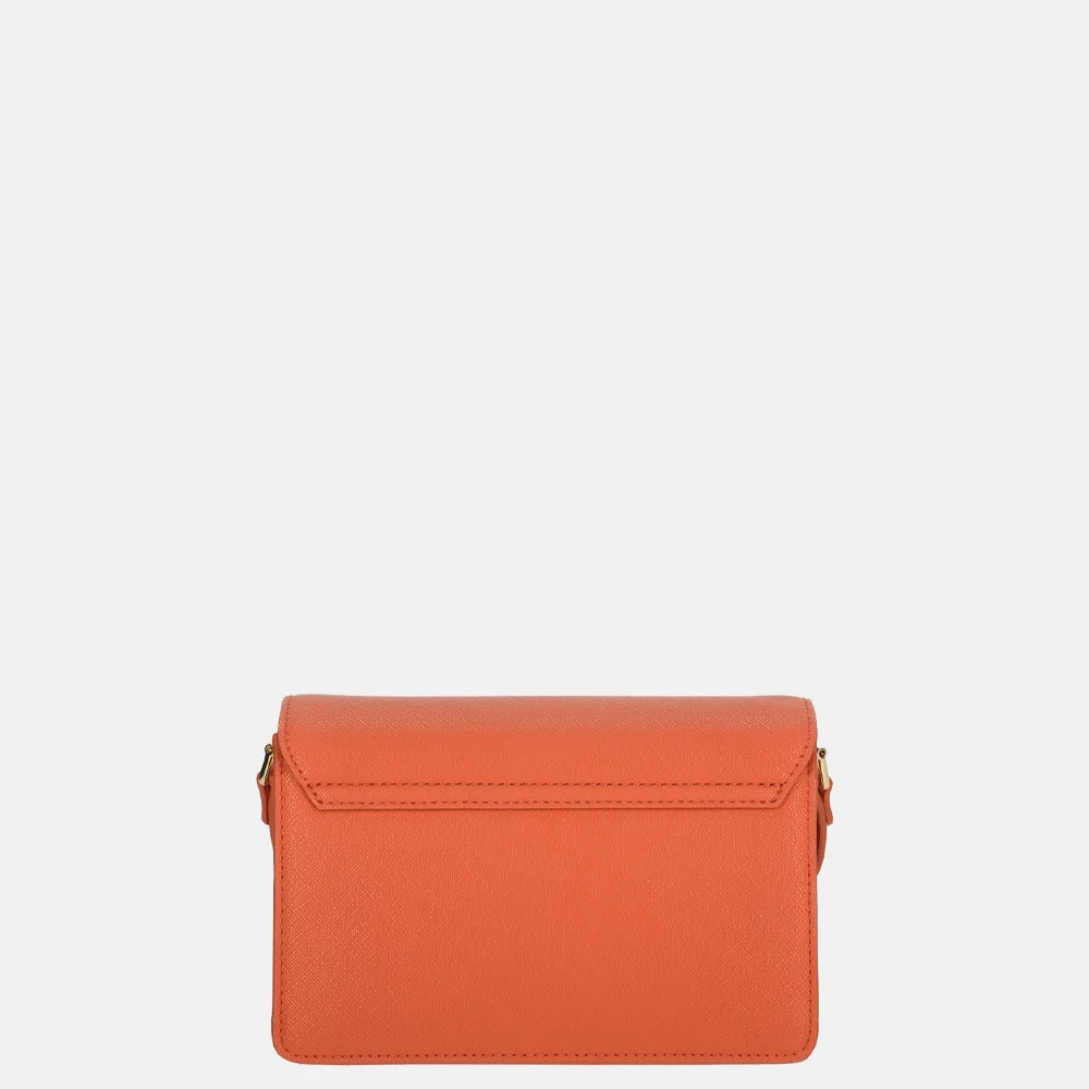 Liu Jo Saffiano crossbody tas pumpkin bij Duifhuizen