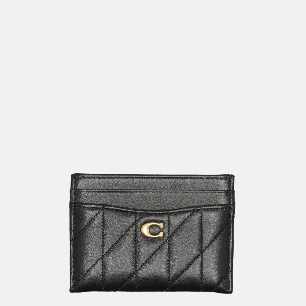Coach Quilted Pillow Essential pasjeshouder black bij Duifhuizen
