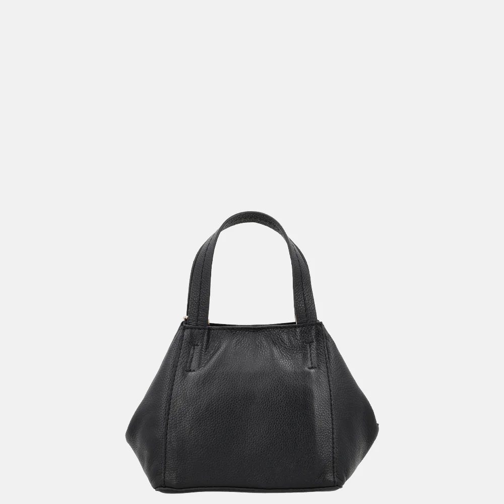 Loulou Essentiels Elodie handtas black bij Duifhuizen