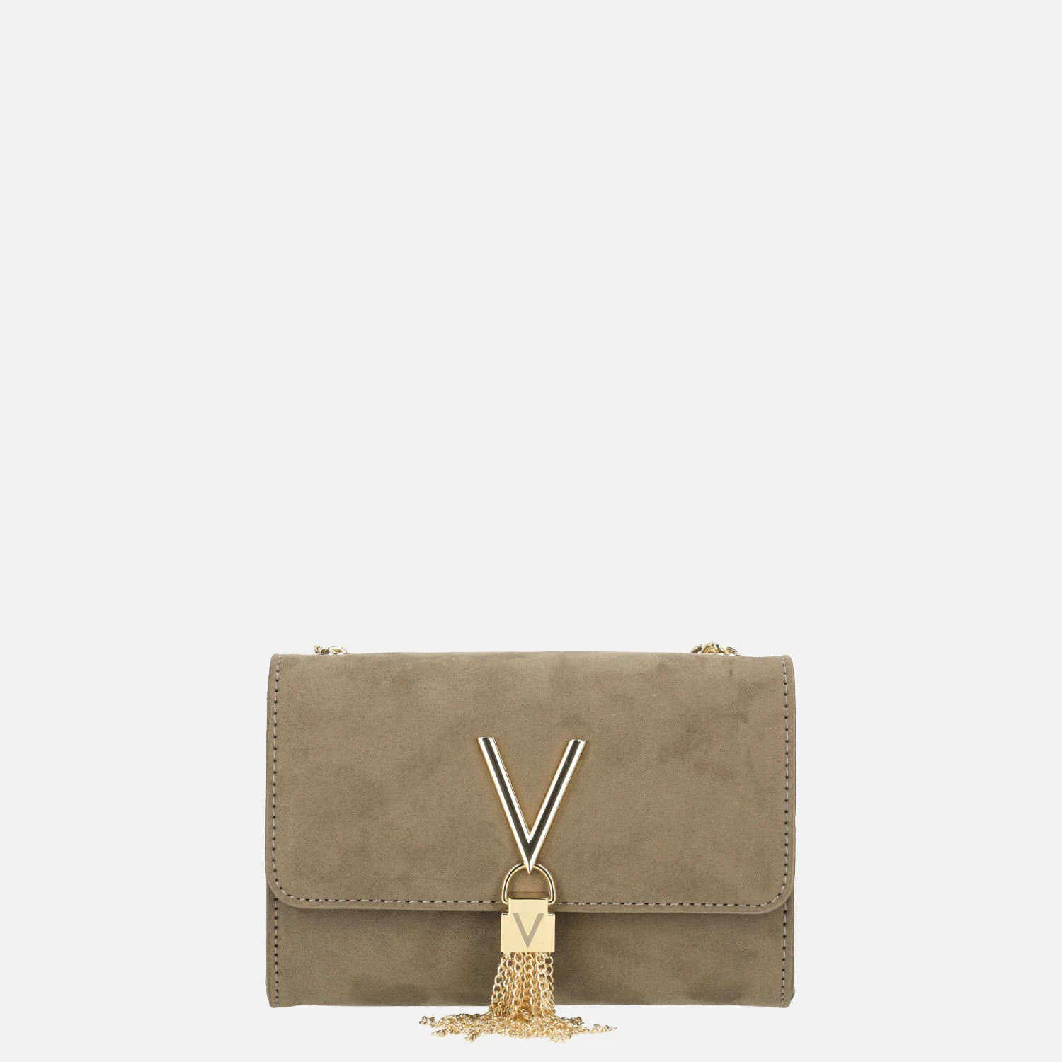 Valentino Bags Divina Winter crossbody tas taupe bij Duifhuizen