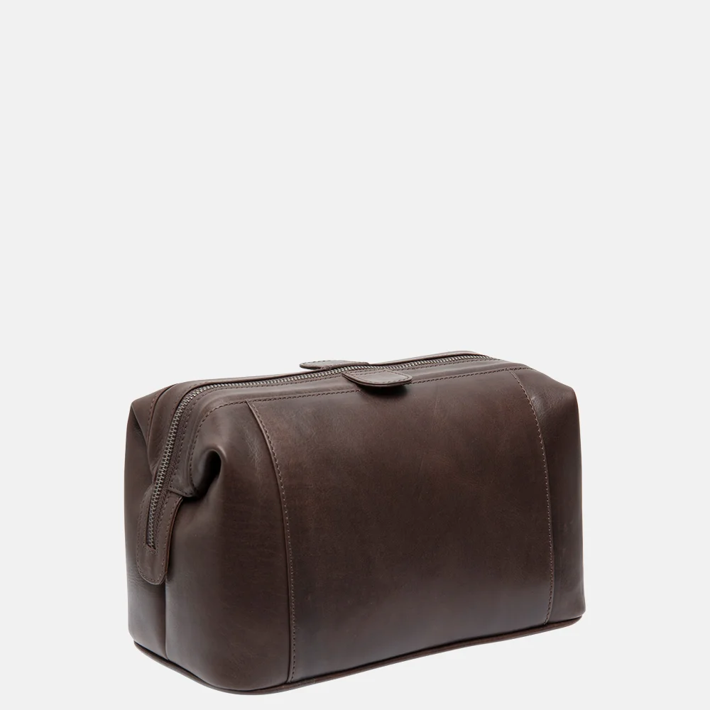Chesterfield Biassa toilettas L dark brown bij Duifhuizen