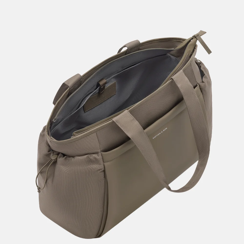 Kapten & Son Hellvi shopper walnut bij Duifhuizen