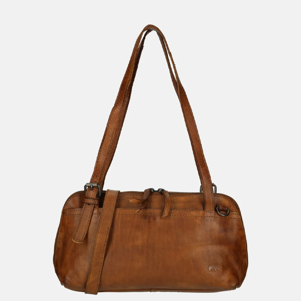 Bear Design schoudertas cognac bij Duifhuizen