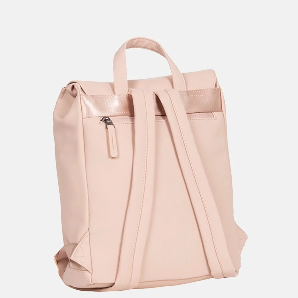 New Rebels Daley Flap rugzak soft pink bij Duifhuizen