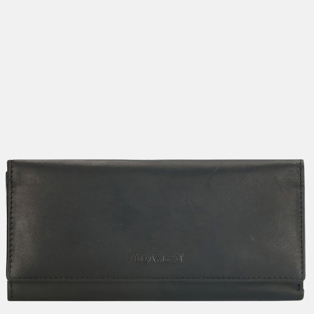 Old West Houston portemonnee black bij Duifhuizen