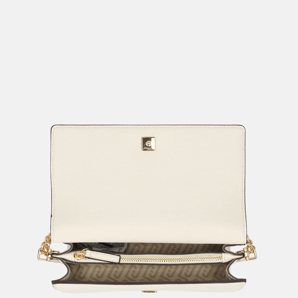 Liu Jo Manhattan crossbody tas S cream bij Duifhuizen