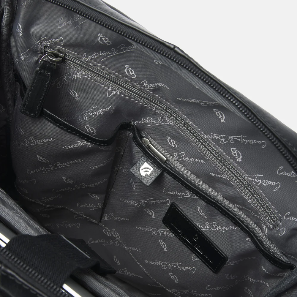 Castelijn en Beerens laptoprugzak 15 inch zwart bij Duifhuizen