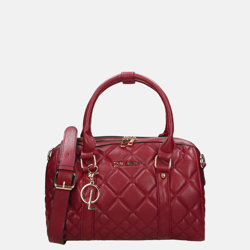Olivia Lauren Lyana business trolley + tas bordo bij Duifhuizen