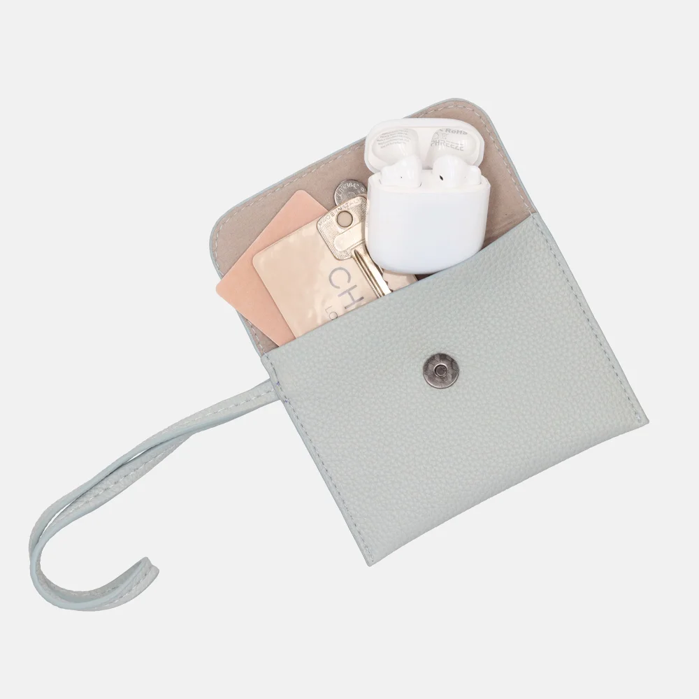 Charm London laptoptas 15 inch light blue bij Duifhuizen