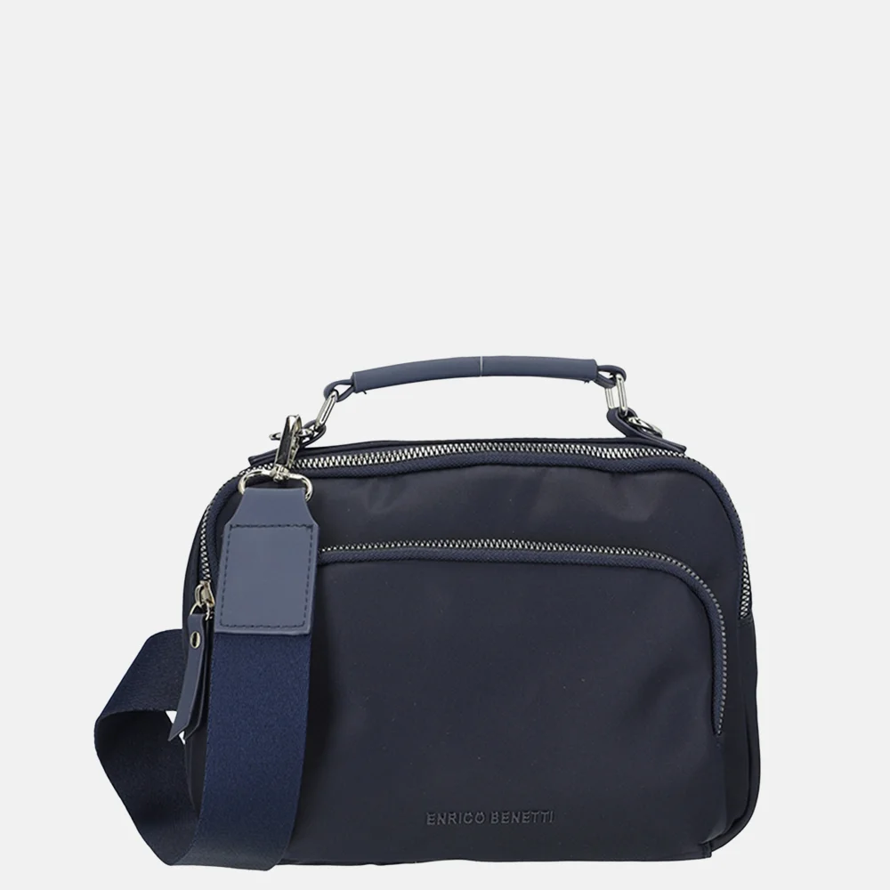 Enrico Benetti Caroline crossbody 3rits blauw