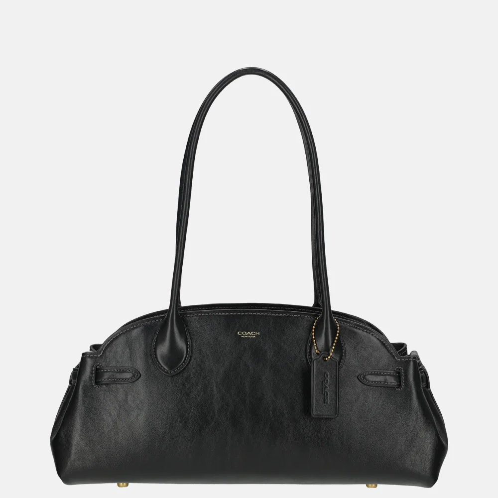 Coach Glazed Empire Carryall 34 schoudertas black bij Duifhuizen
