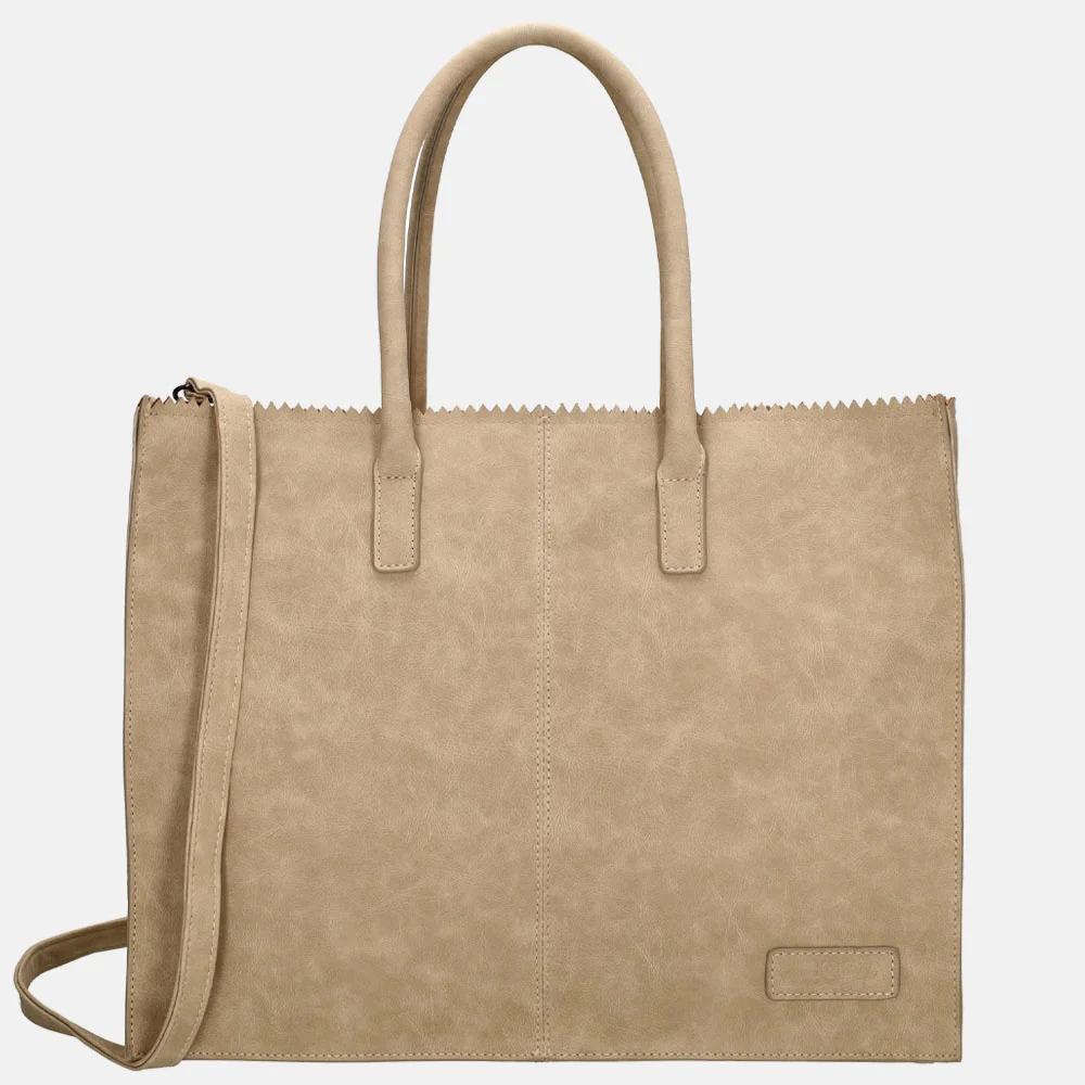 Zebra Trends Lisa shopper XL taupe