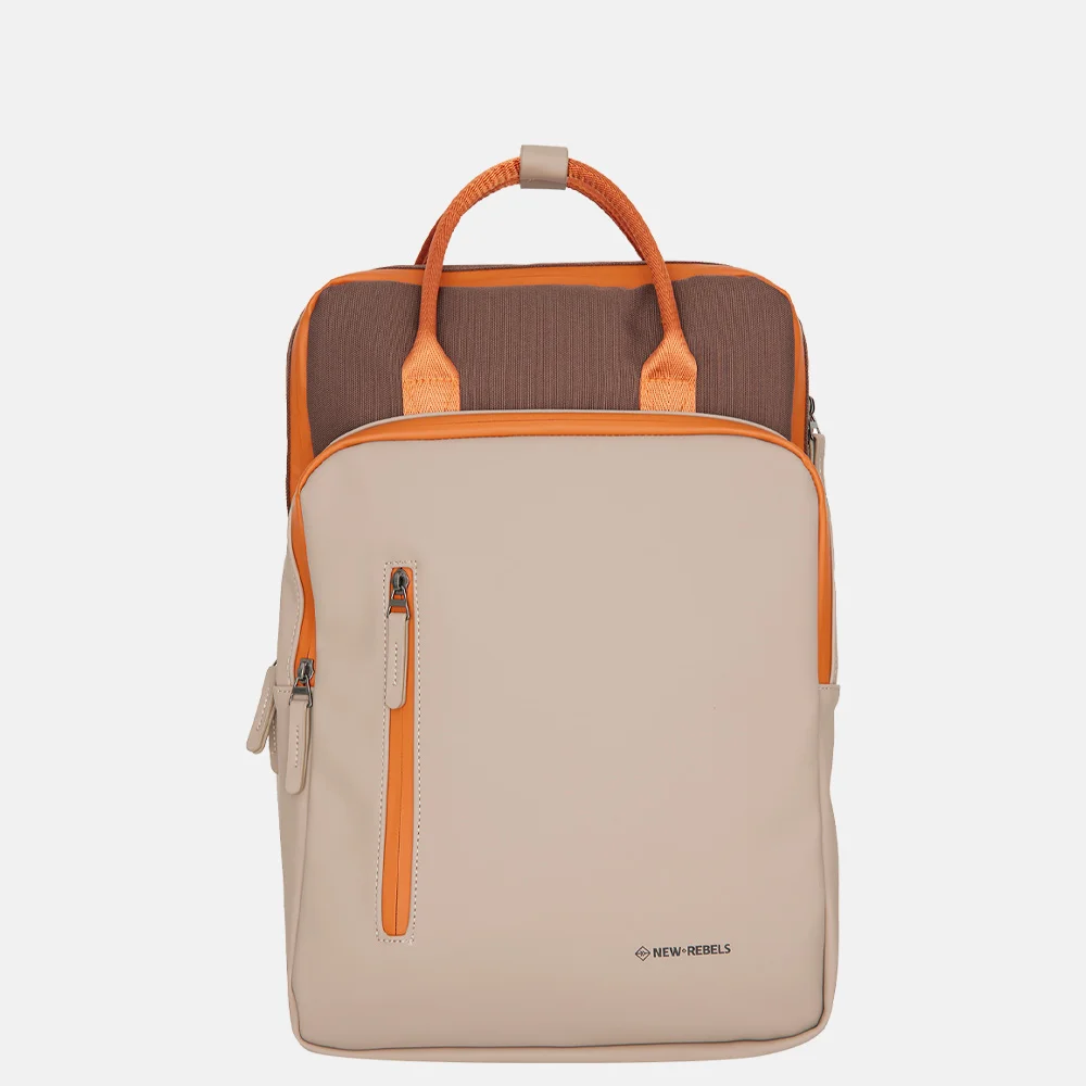 New Rebels Ferron Milwaukee laptoprugzak coffee bij Duifhuizen