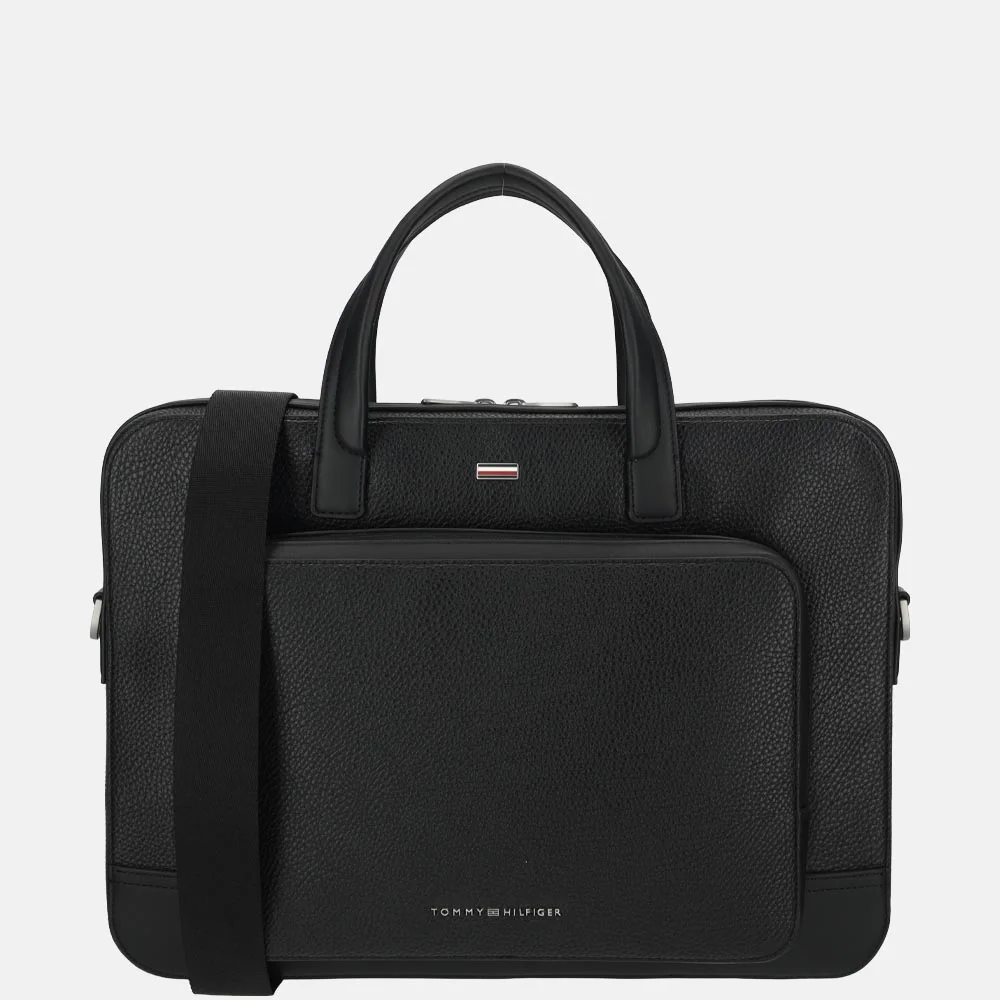 Tommy Hilfiger Central laptoptas 15 inch black