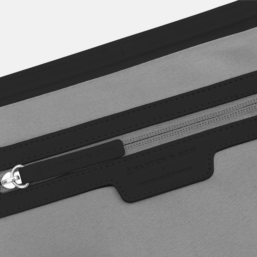 Kapten & Son Bali laptoprugzak 15 inch all black bij Duifhuizen
