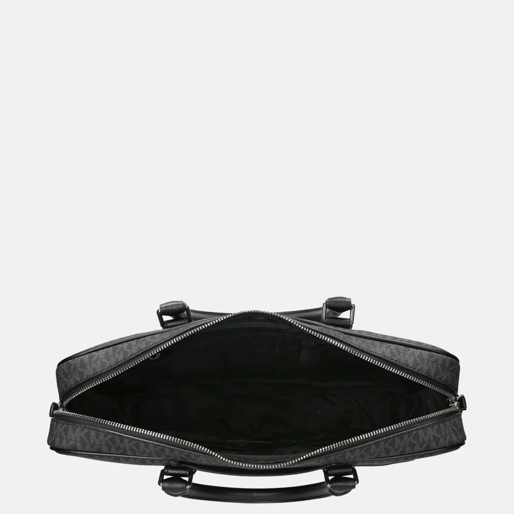 Michael Kors Commuter laptoptas black bij Duifhuizen