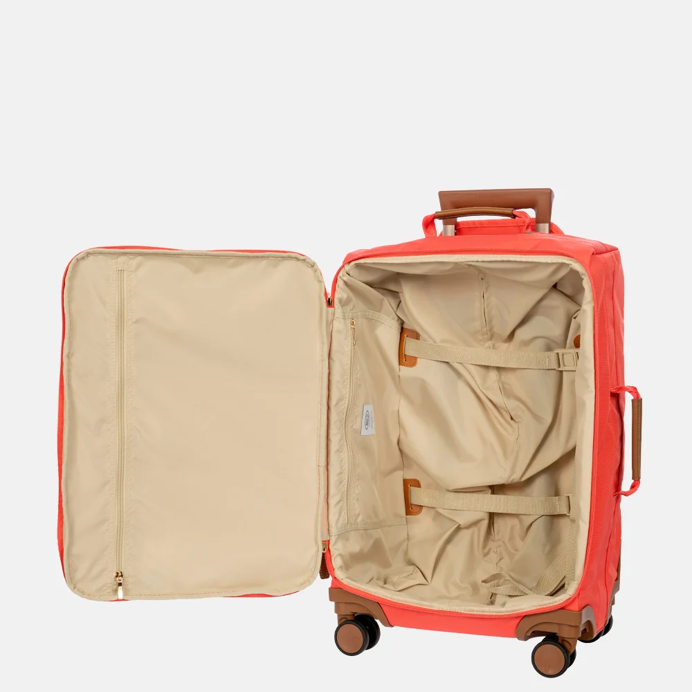 Bric's X-Travel handbagage koffer 55 cm poppy bij Duifhuizen