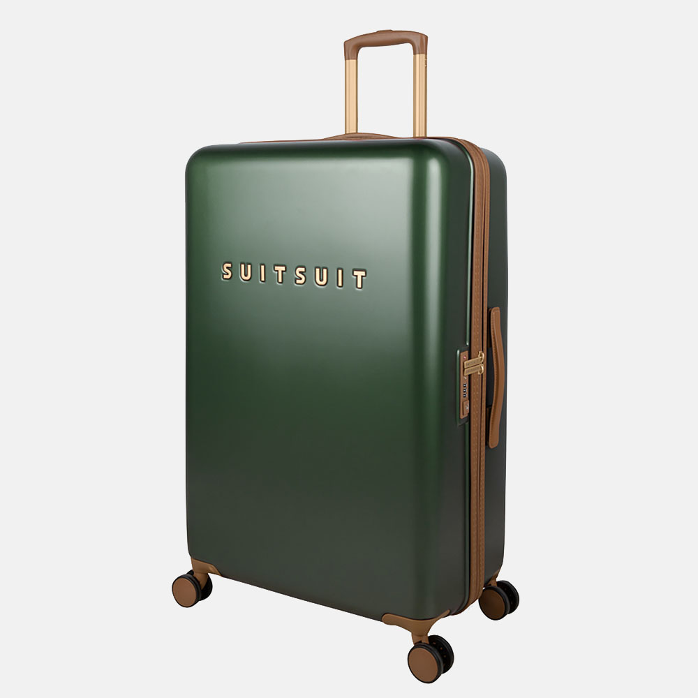 SUITSUIT Fab Seventies Classic koffer 76 cm beetle green bij Duifhuizen