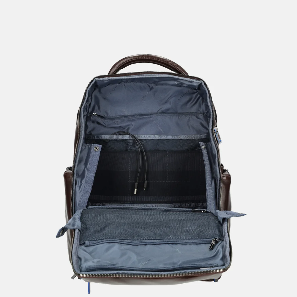 Piquadro Blue square laptoprugzak 15 inch morro bij Duifhuizen