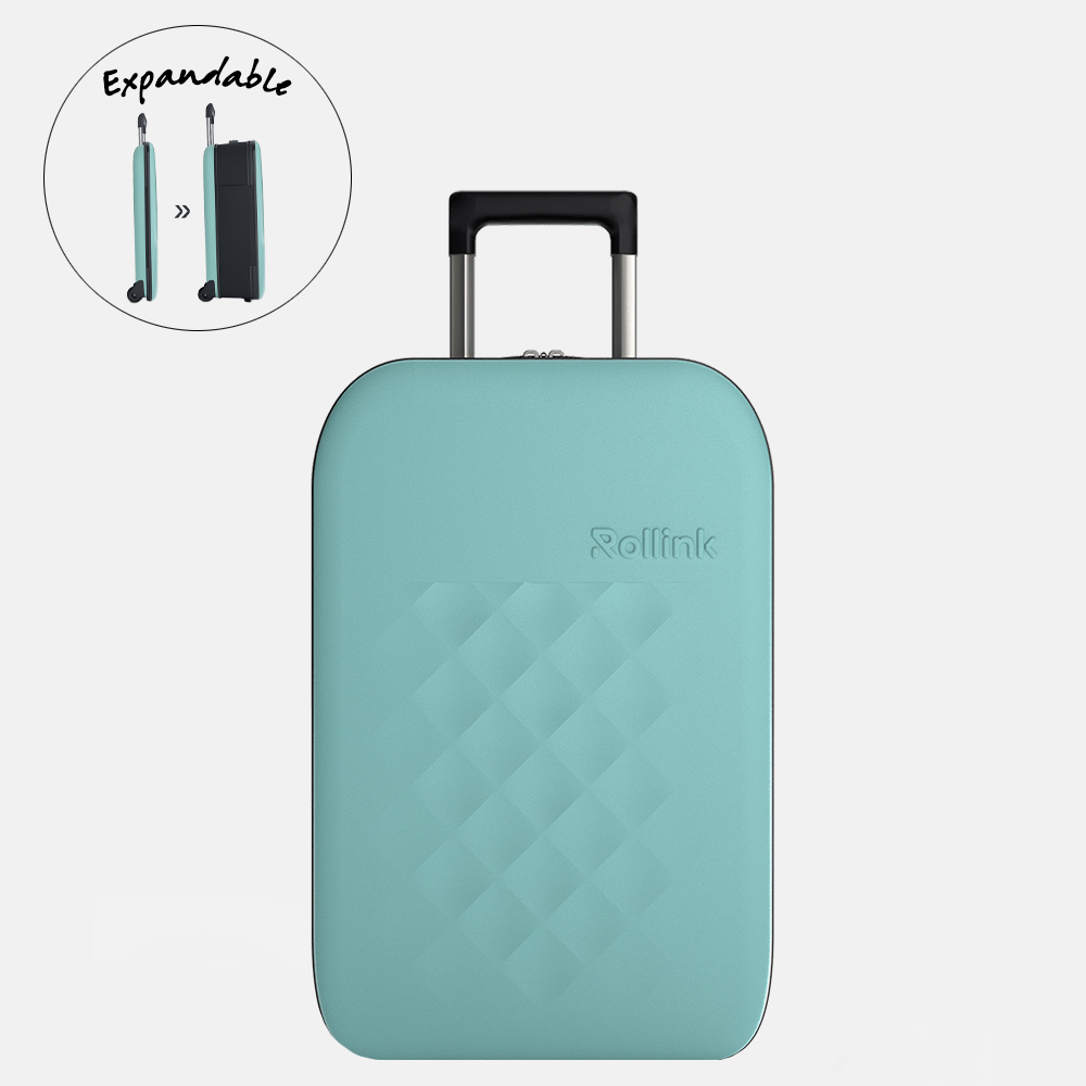 Rollink Flex Vega Expandable handbagage koffer 55 cm aquifier