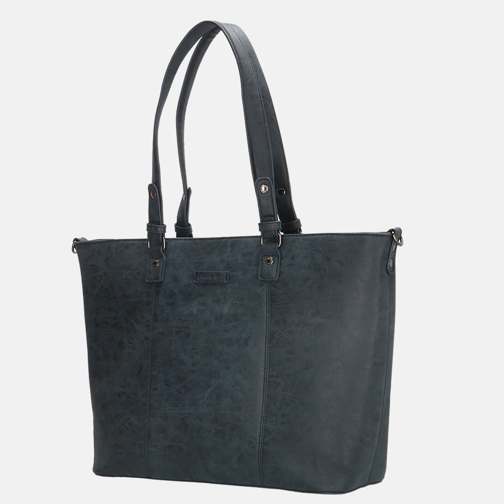 Enrico Benetti Kate shopper 15 inch navy bij Duifhuizen