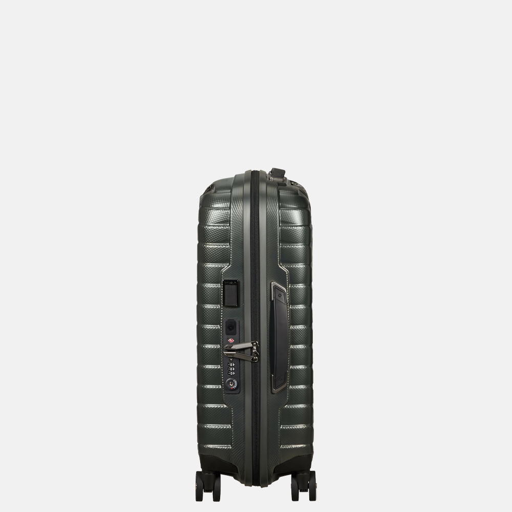 Samsonite Proxis expandable handbagage koffer 55 cm matt climbing ivy bij Duifhuizen
