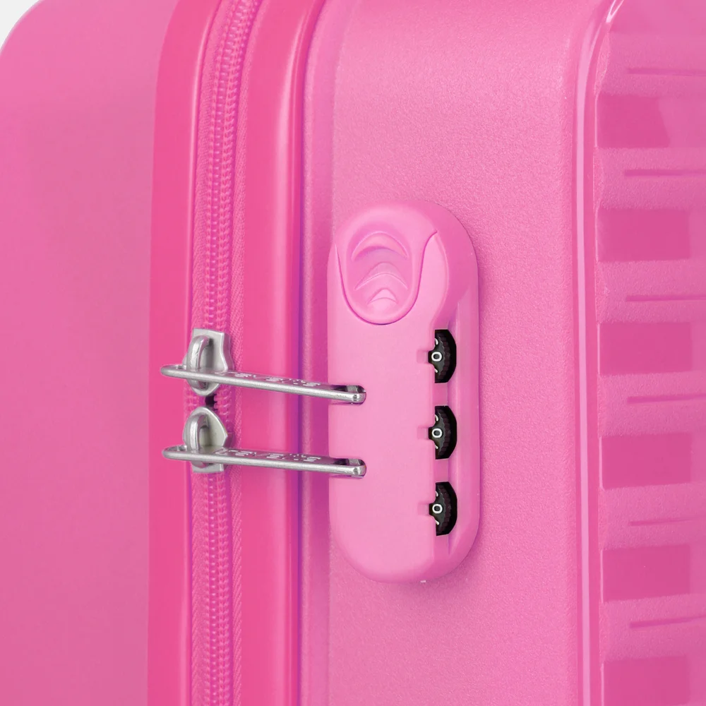 Travelite Pacific spinner 55cm pink bij Duifhuizen