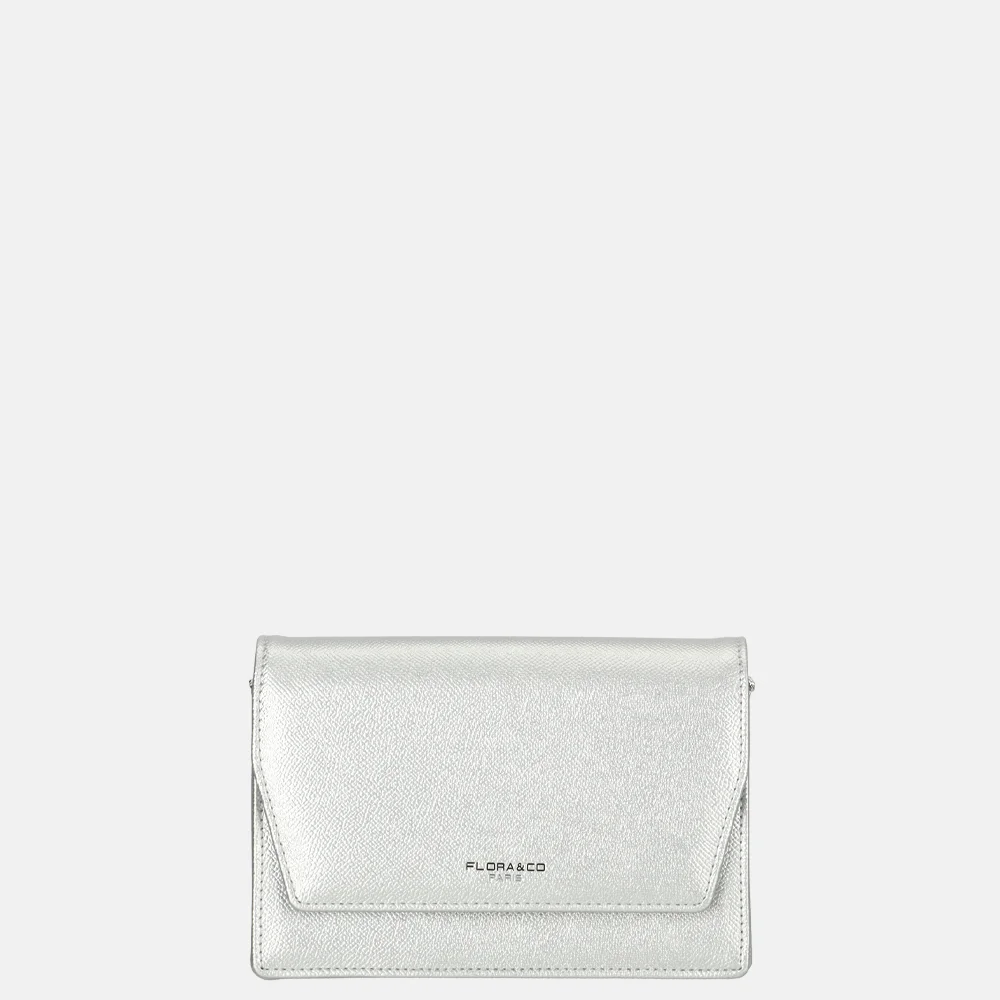 Flora & Co crossbody tas argent bij Duifhuizen