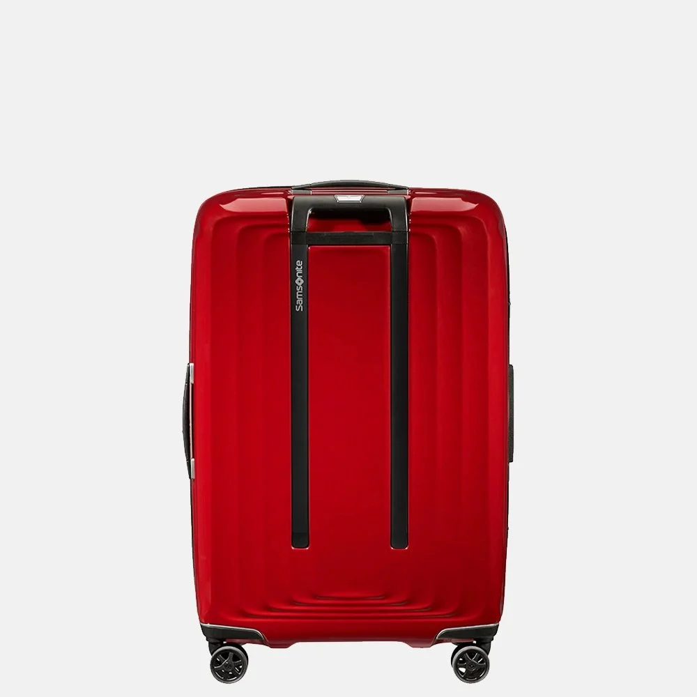 Samsonite Nuon expandable koffer 69 cm metallic red bij Duifhuizen