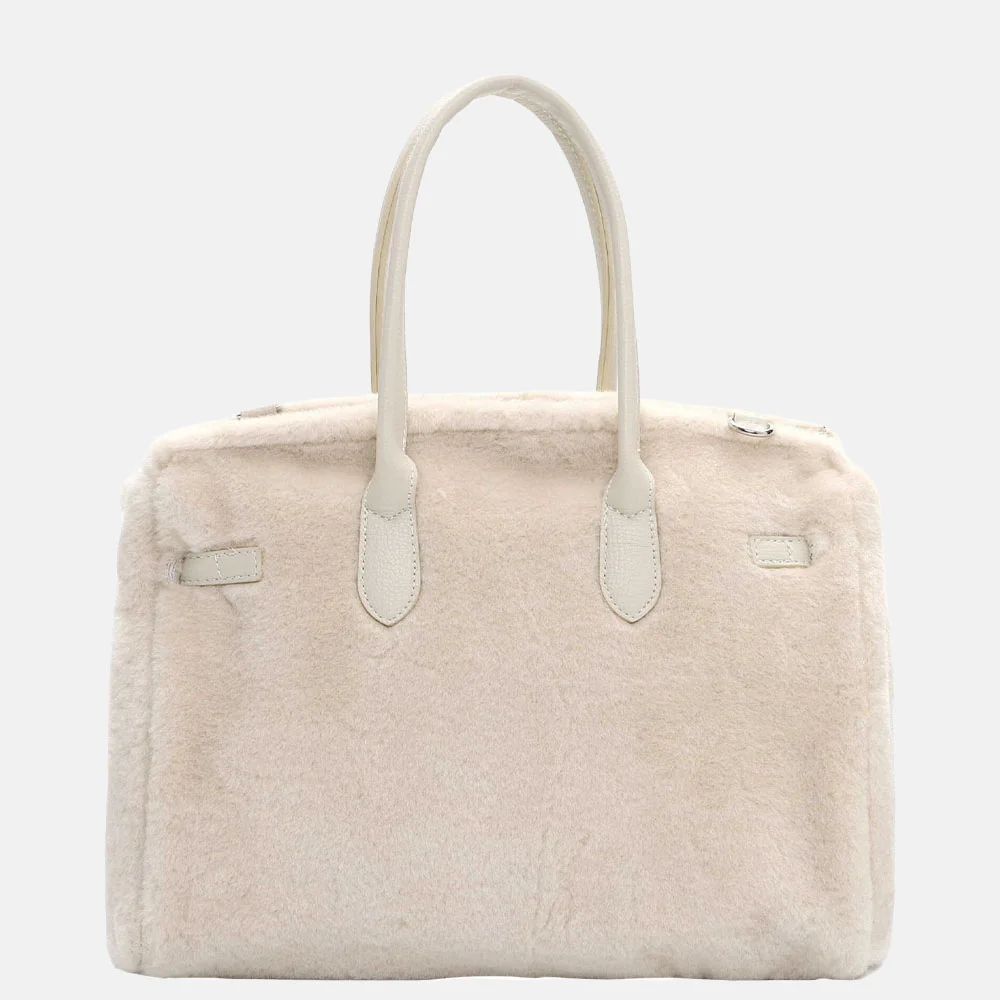 Emily & Noah Heater handtas M ecru bij Duifhuizen