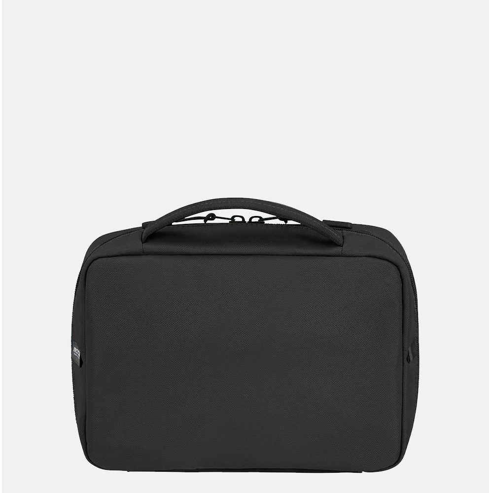 Samsonite Stackd hanging toilettas black bij Duifhuizen