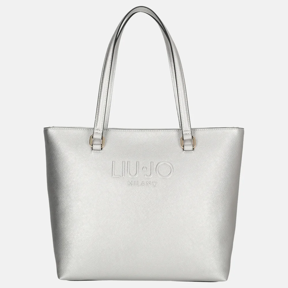 Liu Jo tote shopper M silver bij Duifhuizen