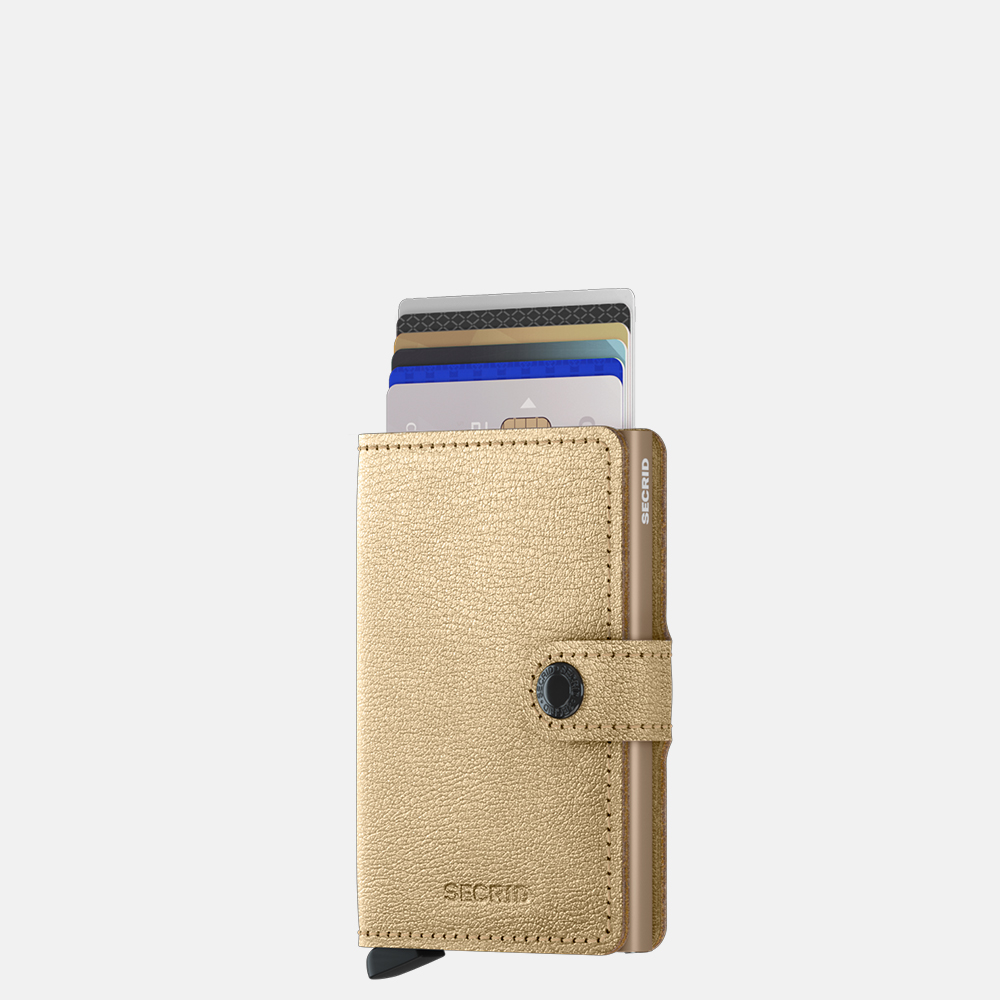 Secrid Miniwallet pasjeshouder antique gold bij Duifhuizen