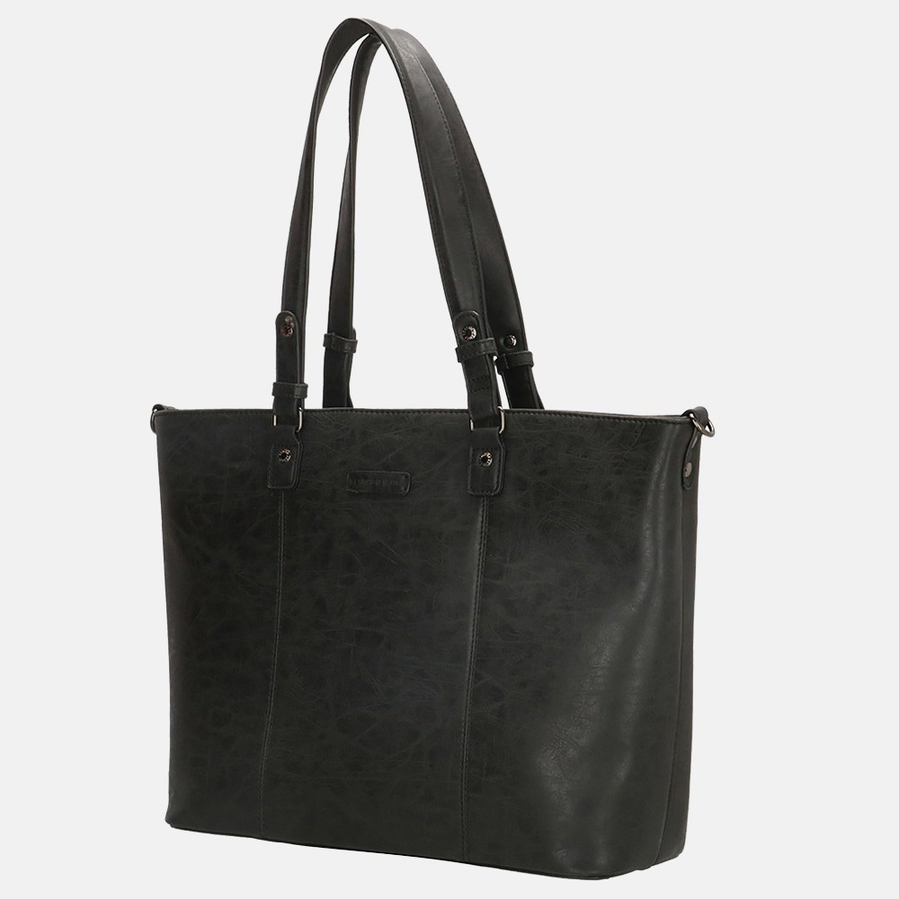 Enrico Benetti Kate shopper 15 inch black bij Duifhuizen