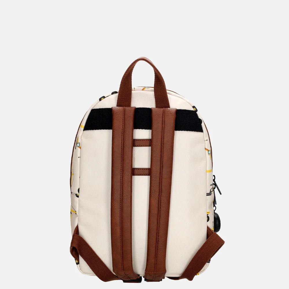 Zebra Trends kinderrugzak bouwverkeer print bij Duifhuizen