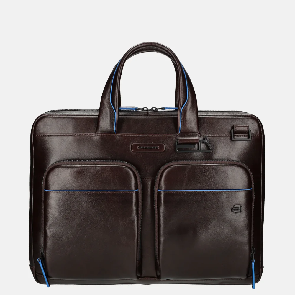 Piquadro laptoptas 14 inch morro bij Duifhuizen