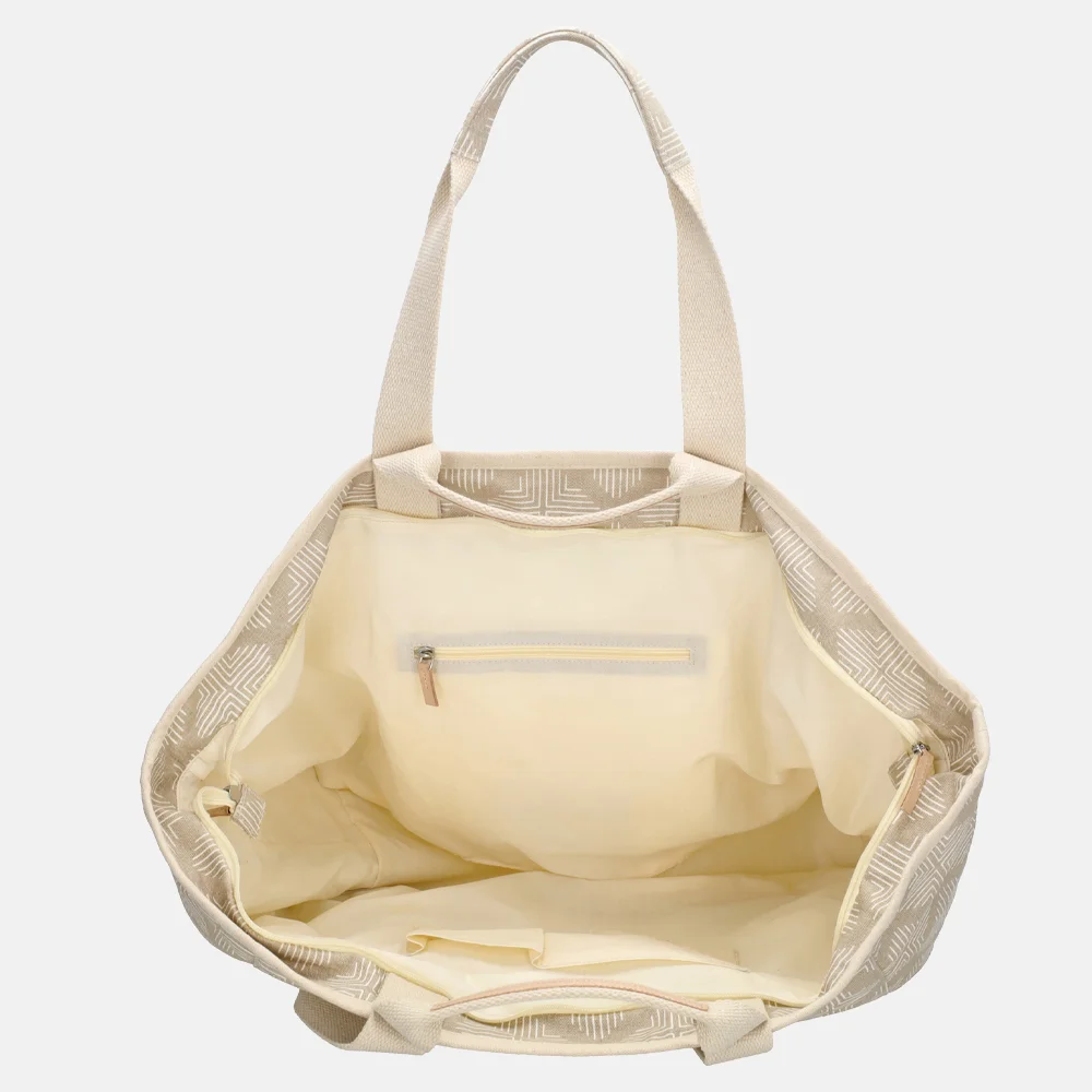 Zebra Trends strandtas zand bij Duifhuizen