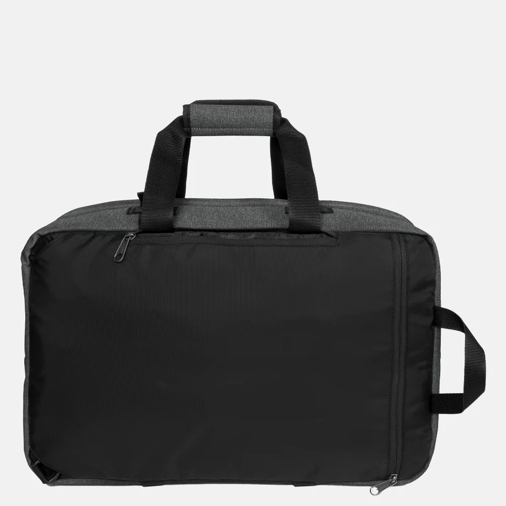 Eastpak Travelpack rugzak 17 inch black denim bij Duifhuizen