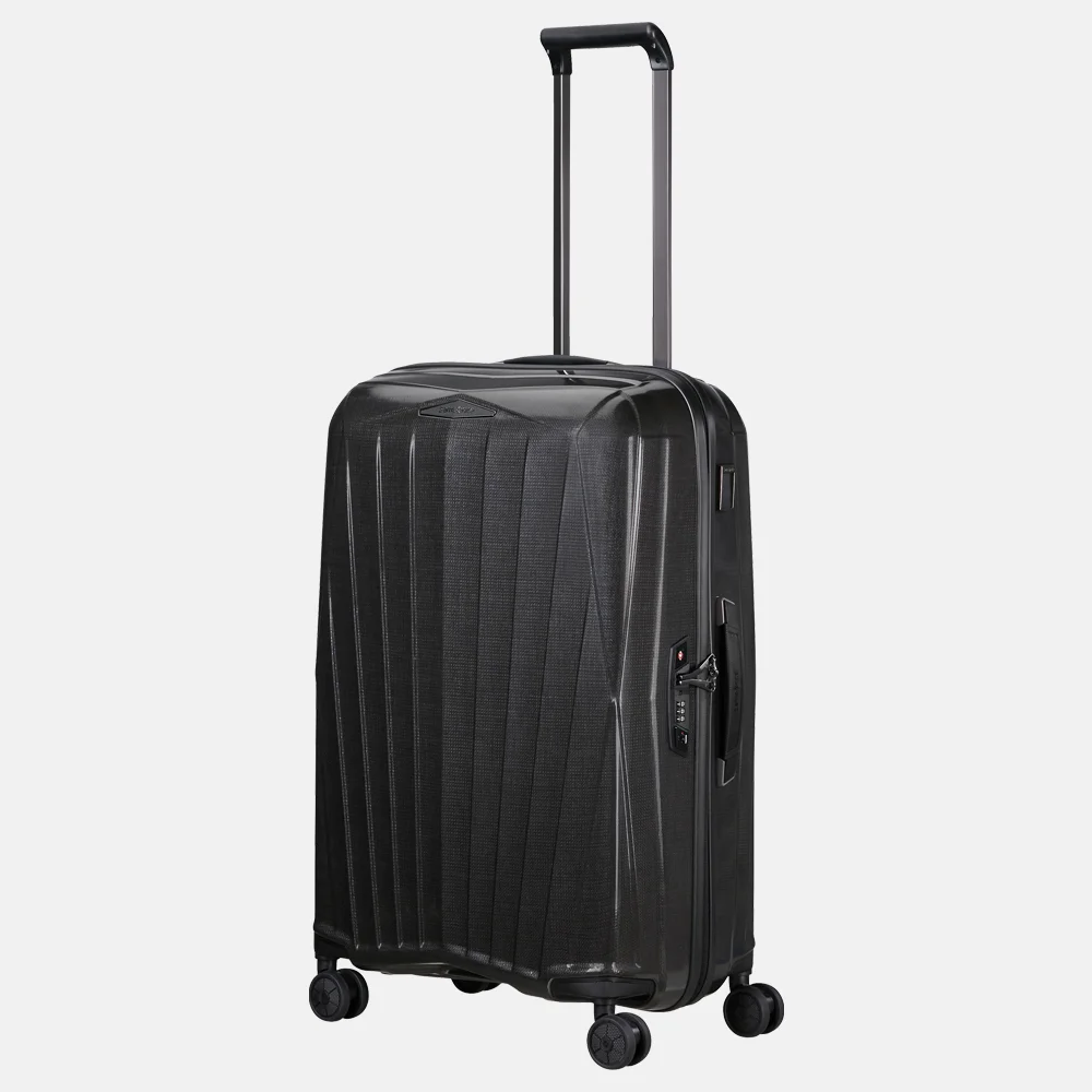 Samsonite Major-Lite koffer 69 cm Black bij Duifhuizen