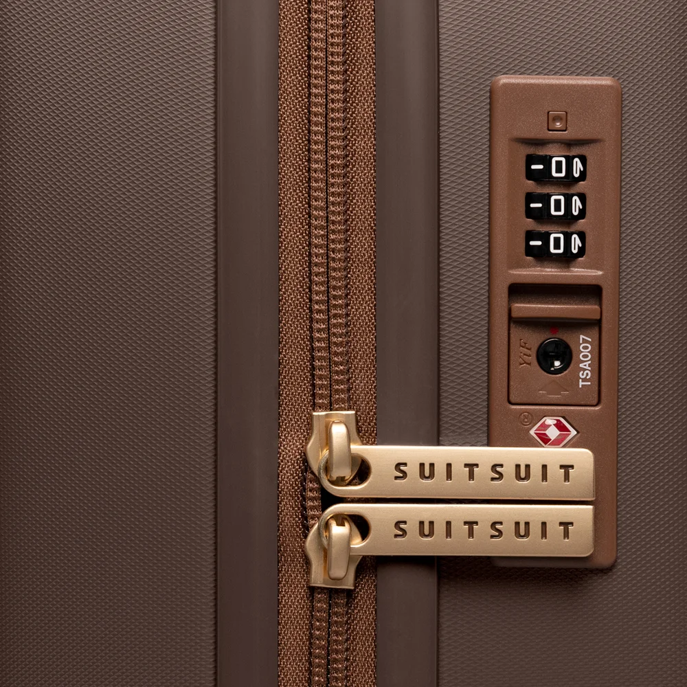 SUITSUIT Fab Seventies Special Edition reiskoffer 66 cm chocolate brown bij Duifhuizen