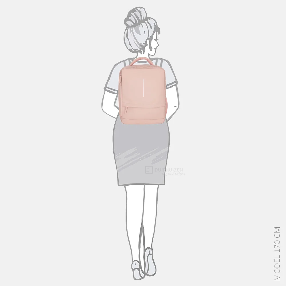 New Rebels Jessi Easton underseater rugzak M old pink bij Duifhuizen