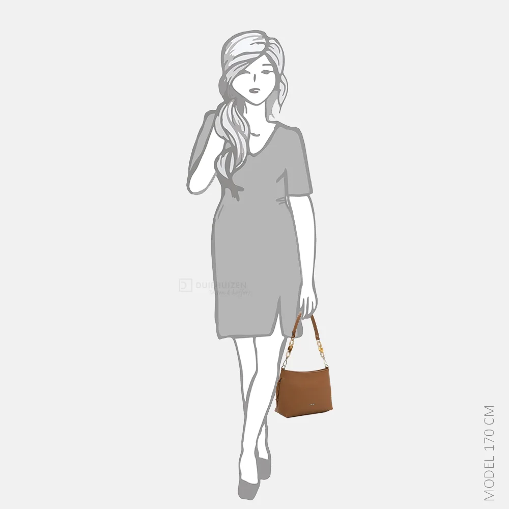 Suri Frey Jeanny schoudertas sahara bij Duifhuizen