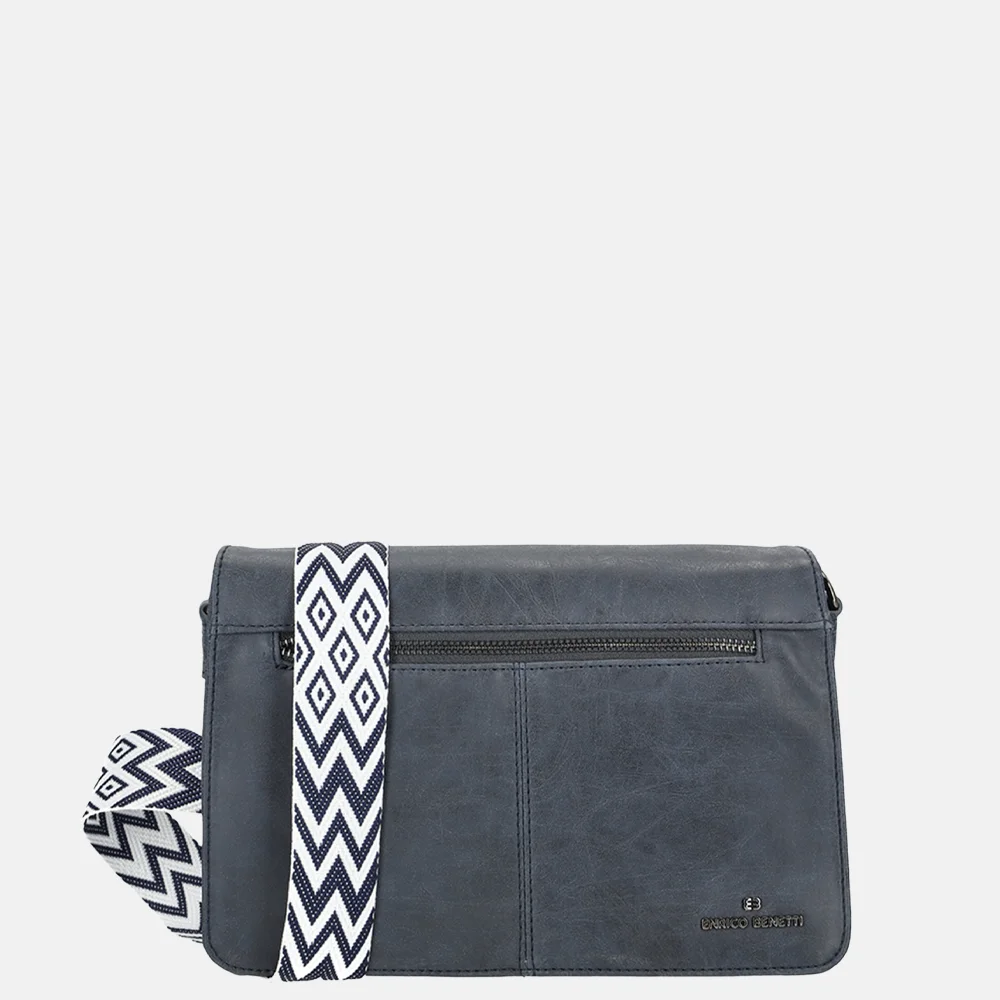 Enrico Benetti Stacey crossbody tas blauw bij Duifhuizen