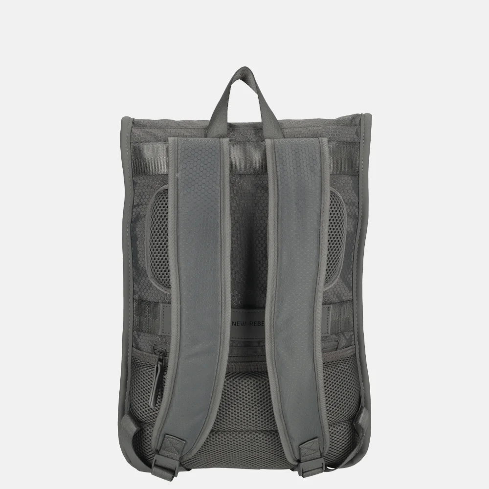 New Rebels Trondheim rugzak 15 inch antraciet bij Duifhuizen