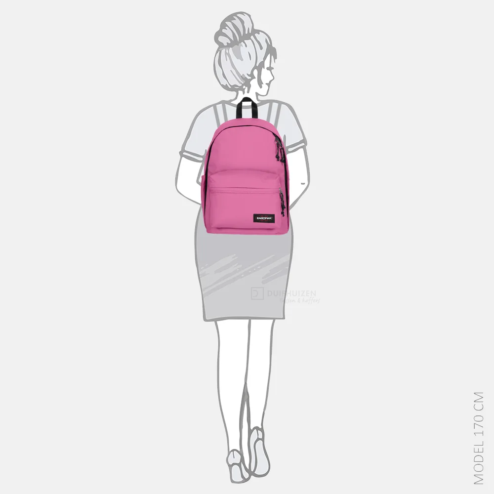 Eastpak Office Zippl'r rugzak 14 inch panoramic pink bij Duifhuizen