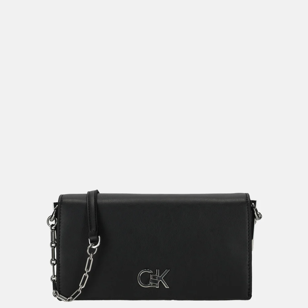 Calvin Klein Conv chain bag schoudertas mini black bij Duifhuizen
